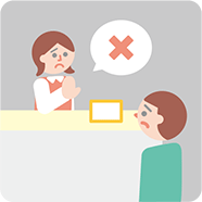 習い事やスポーツクラブへの入会拒否のイラスト