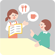 【視覚障がい者の方へ】文章を読み上げるイラスト